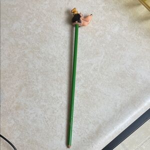 Vintage Disney Goofy Pencil Topper and pencil Hong Kong
